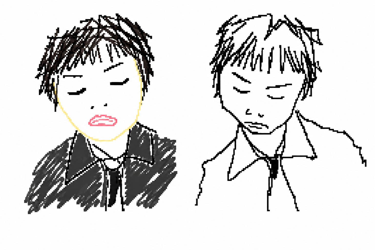 Illustrated portrait